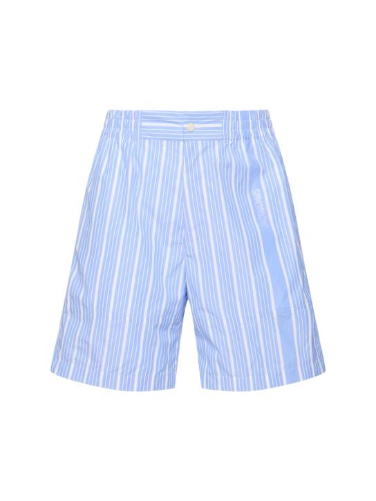 LuisaViaRoma JacquemusShorts Le Short Aloe in cotone