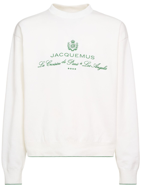 LuisaViaRoma JacquemusT-shirt La Maille Venice in misto cotone