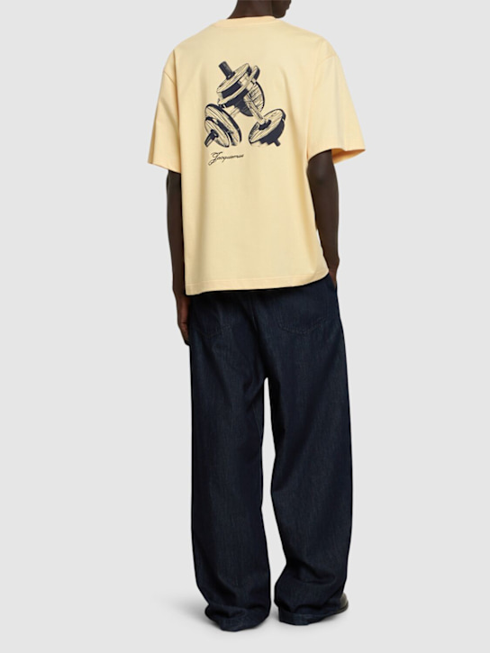 LuisaViaRoma JacquemusT-shirt Le T-Shirt Halteres In Cotone