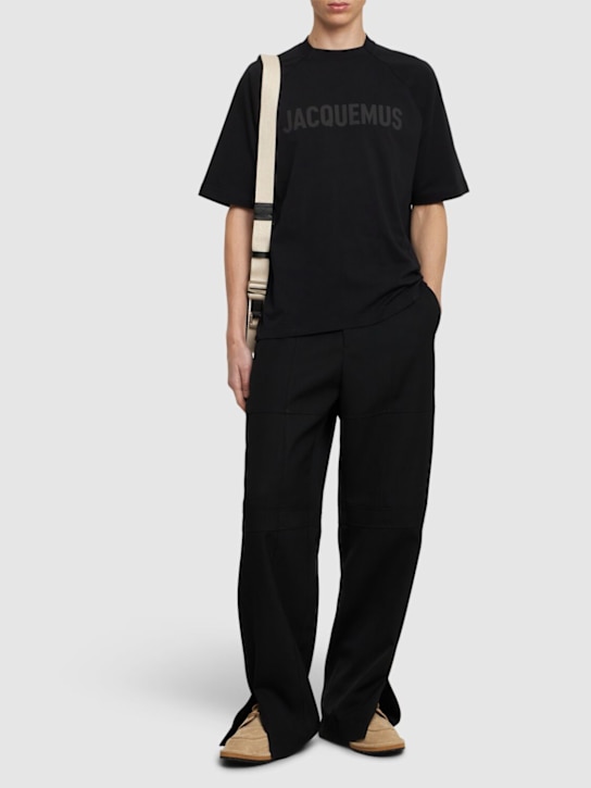 LuisaViaRoma JacquemusT-shirt Le T-Shirt Typo Con Logo
