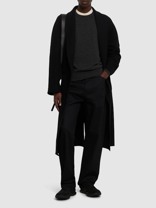 LuisaViaRoma Jil SanderPantaloni In Cotone Texturizzato