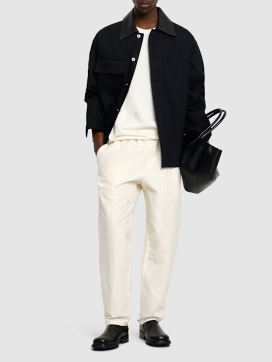 LuisaViaRoma Jil SanderPantaloni Jogger In Cotone Leggero