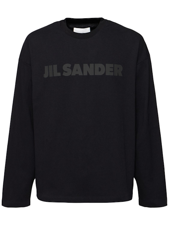 LuisaViaRoma Jil SanderT-shirt Jil Sander in jersey di cotone / logo