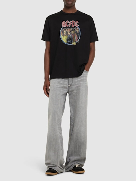 LuisaViaRoma JUNYA WATANABET-shirt AC/DC X Junya Watanabe In Cotone