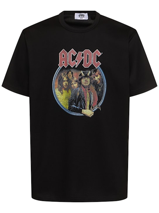 LuisaViaRoma JUNYA WATANABET-shirt AC/DC x Junya Watanabe in cotone
