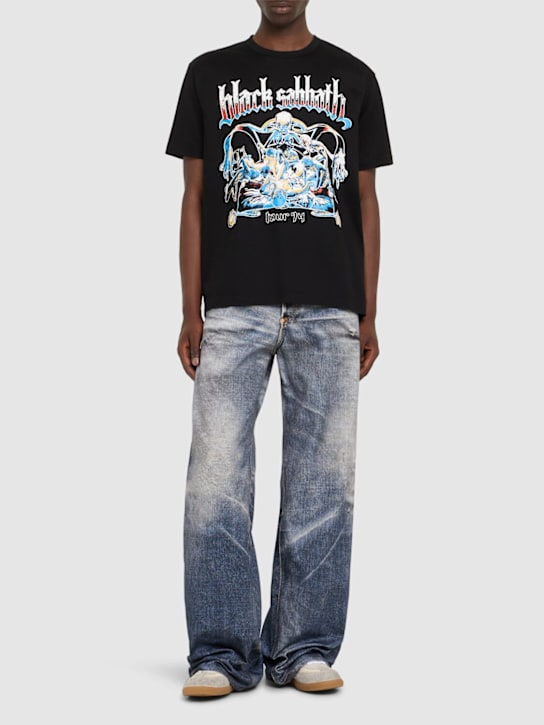 LuisaViaRoma JUNYA WATANABET-shirt Black Sabbath X Junya Watanabe