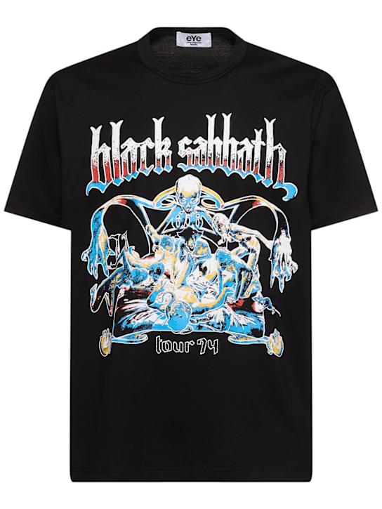 LuisaViaRoma JUNYA WATANABET-shirt Black Sabbath x Junya Watanabe