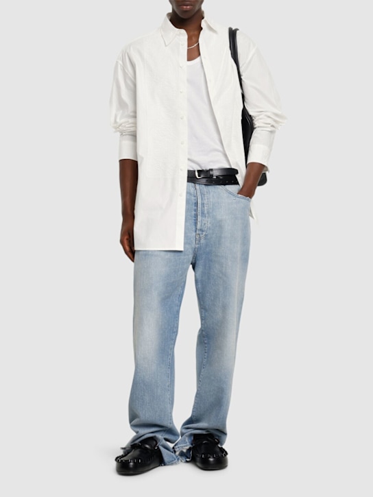 LuisaViaRoma JW AndersonCamicia Con Applicazioni In Pizzo