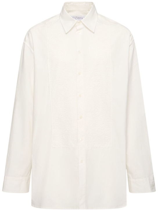 LuisaViaRoma JW AndersonCamicia con applicazioni in pizzo