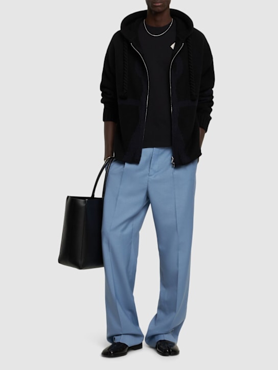 LuisaViaRoma JW AndersonFelpa Anchor / Zip E Cappuccio