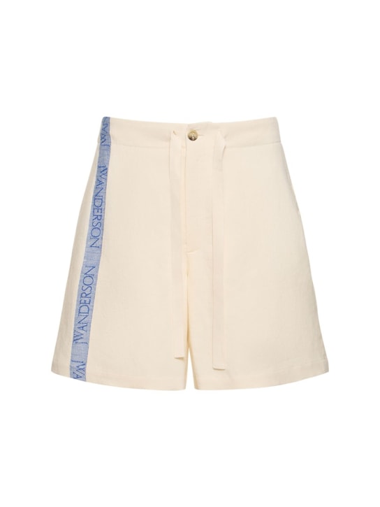 LuisaViaRoma JW AndersonShorts larghi in lino e cotone