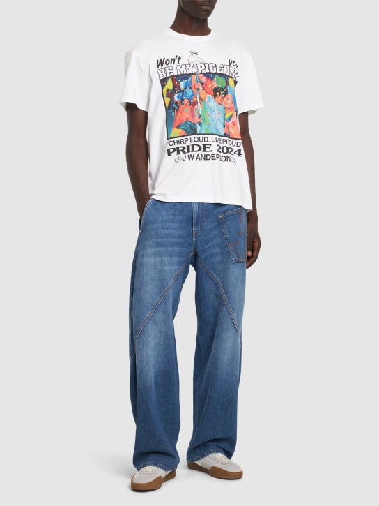 LuisaViaRoma JW AndersonT-shirt JW Pride In Jersey Stampato