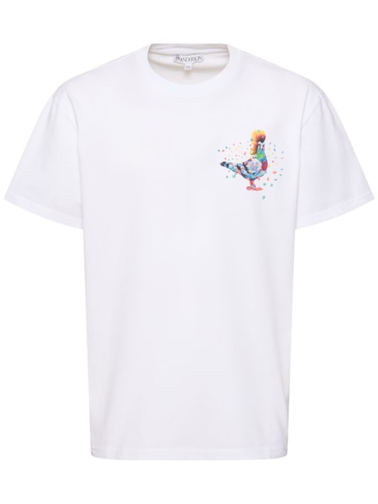 LuisaViaRoma JW AndersonT-shirt JW Pride in jersey stampato