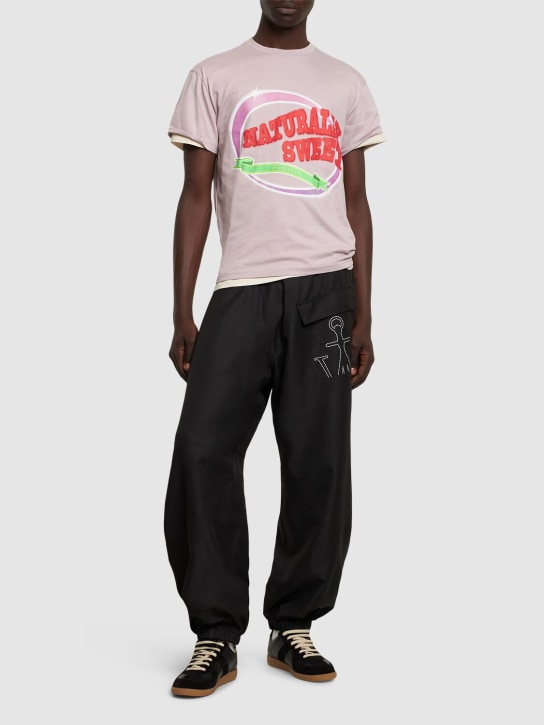 LuisaViaRoma JW AndersonT-shirt Naturally Sweet In Jersey Di Cotone