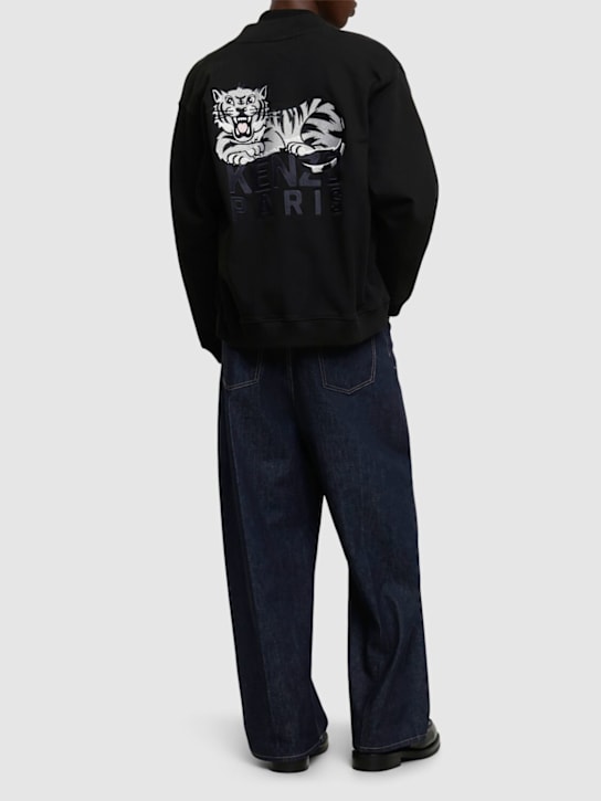 LuisaViaRoma Kenzo ParisBomber Ricamato Happy Tiger