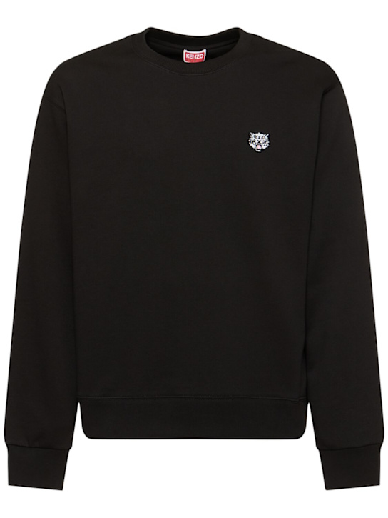 LuisaViaRoma Kenzo ParisFelpa Happy Tiger in cotone