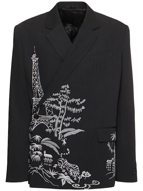 LuisaViaRoma Kenzo ParisGiacca kimono sartoriale Jungle