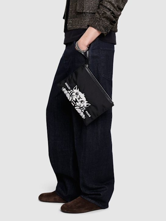 LuisaViaRoma Kenzo ParisPochette Grande Happy Tiger