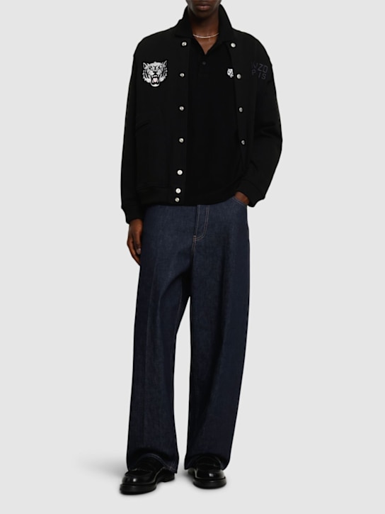 LuisaViaRoma Kenzo ParisPolo Verdy Happy Tiger In Cotone