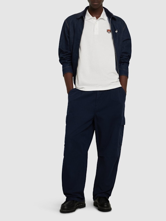 LuisaViaRoma Kenzo ParisPolo Verdy Happy Tiger In Cotone