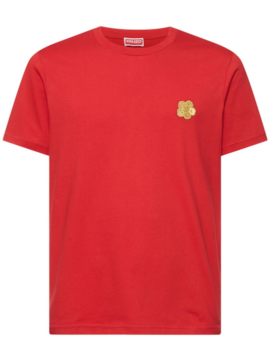 LuisaViaRoma Kenzo ParisT-shirt Boke Flower in cotone ricamato