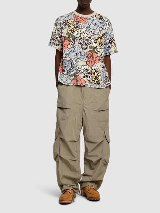 LuisaViaRoma Kenzo ParisT-shirt Verdy Collection In Cotone Stampato