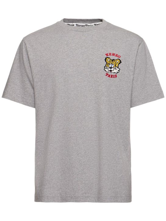 LuisaViaRoma Kenzo ParisT-shirt Verdy in cotone con ricamo