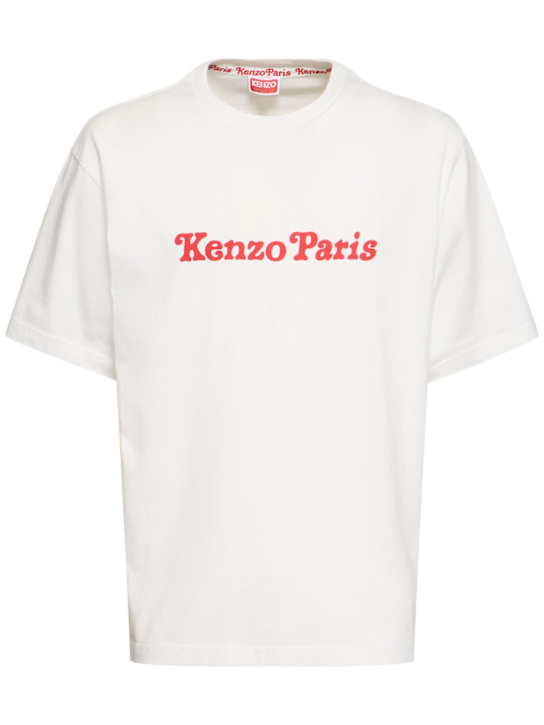 LuisaViaRoma Kenzo ParisT-shirt Verdy OS in cotone stampato