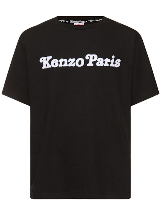 LuisaViaRoma Kenzo ParisT-shirt Verdy OS in cotone stampato