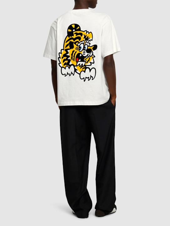 LuisaViaRoma Kenzo ParisT-shirt Verdy OS In Cotone Stampato