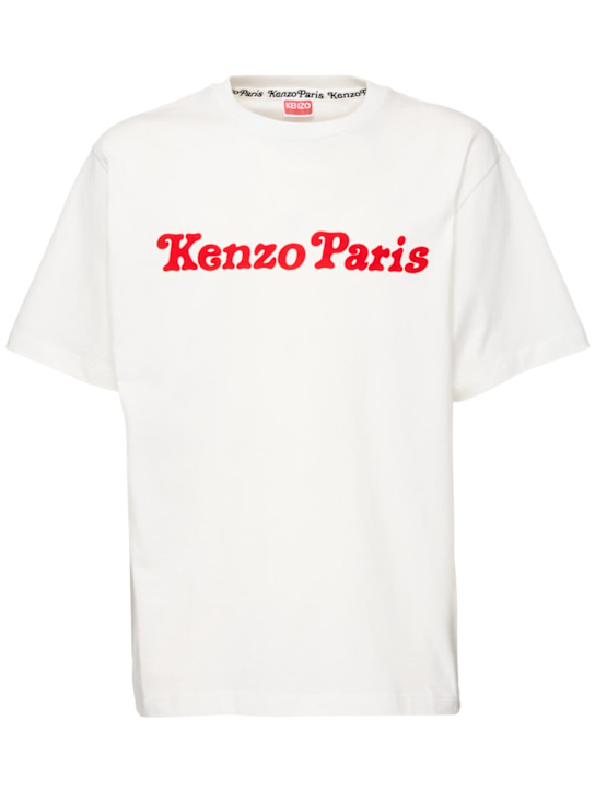 LuisaViaRoma Kenzo ParisT-shirt Verdy OS in cotone stampato