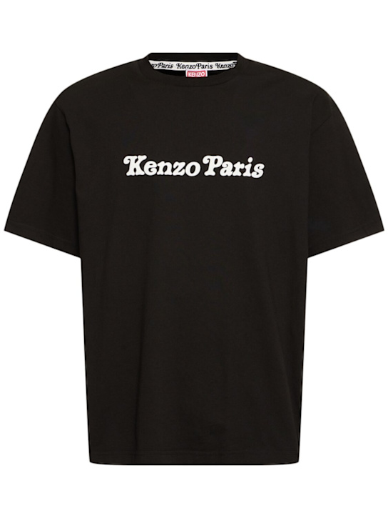 LuisaViaRoma Kenzo ParisT-shirt Verdy OS in cotone stampato