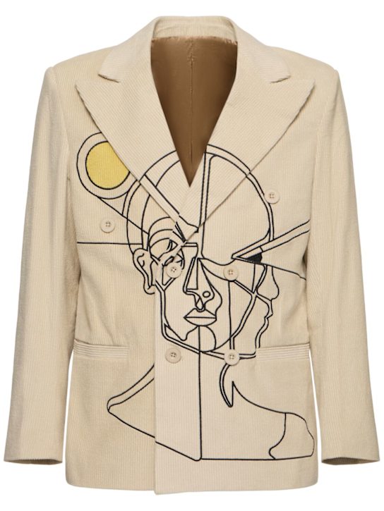 LuisaViaRoma KidSuper StudiosGiacca How To Find An Idea con stampa