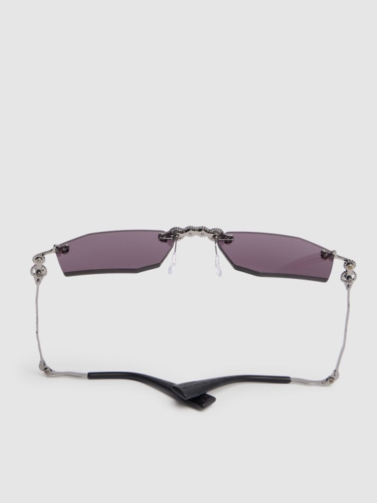 LuisaViaRoma Kuboraum BerlinOcchiali Da Sole H40 Metal Machinery Senza Profilo