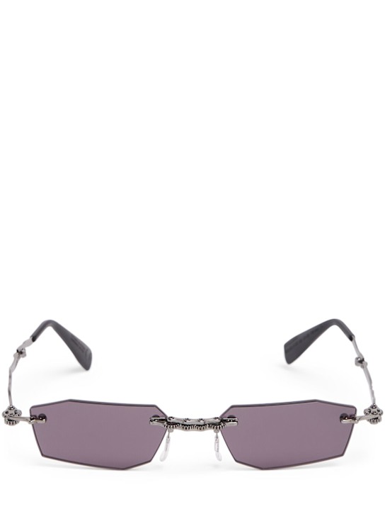 LuisaViaRoma Kuboraum BerlinOcchiali da sole H40 Metal Machinery senza profilo