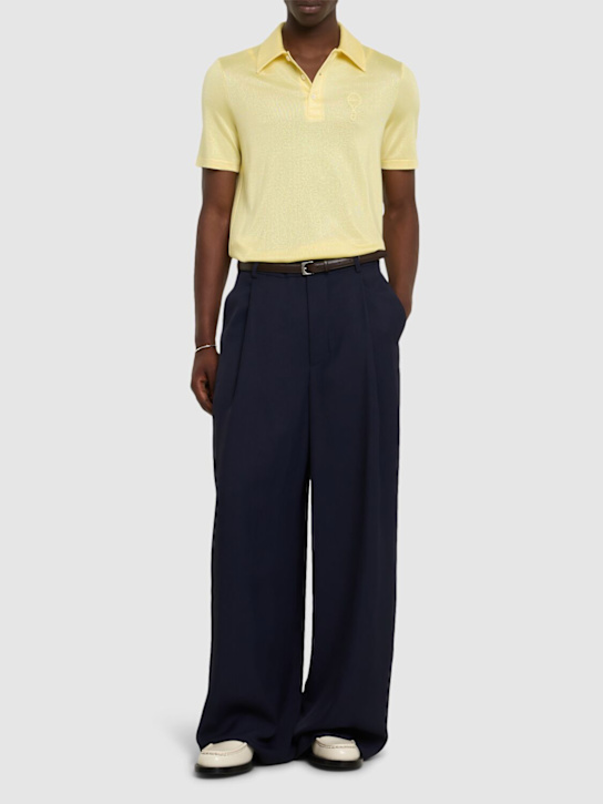 LuisaViaRoma LACOSTEPolo Lorenzacio In Piqué Lucido