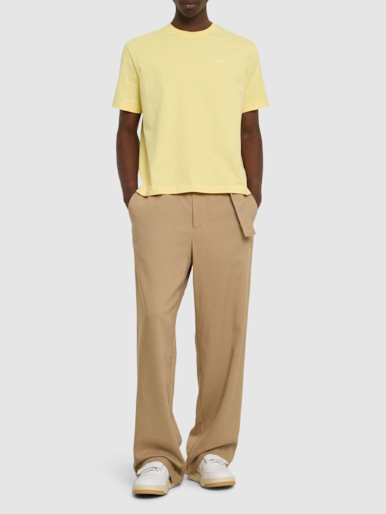 LuisaViaRoma LACOSTET-shirt A Maniche Corte Life In Jersey Di Cotone