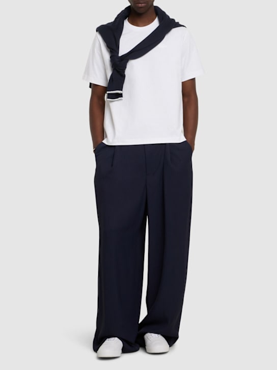 LuisaViaRoma LACOSTET-shirt A Maniche Corte Life In Jersey Di Cotone