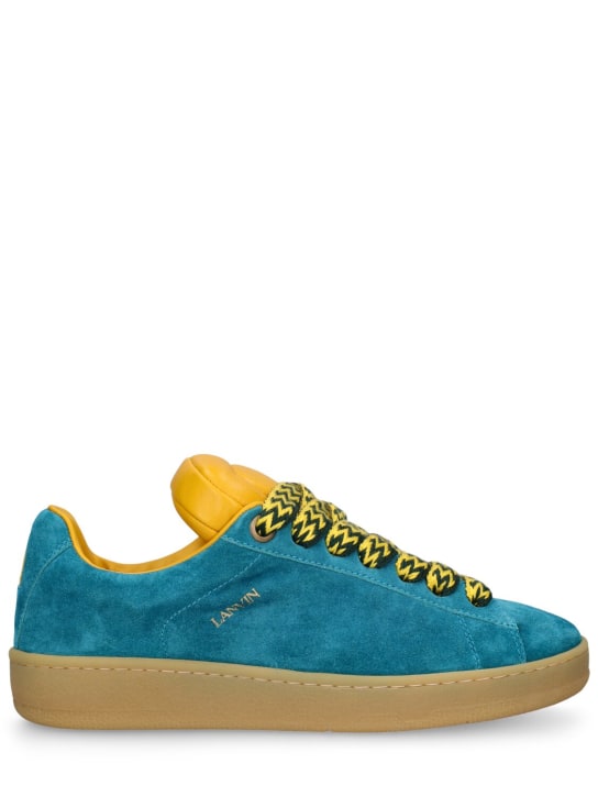 LuisaViaRoma LanvinSneakers Curb Lite In Full in camoscio