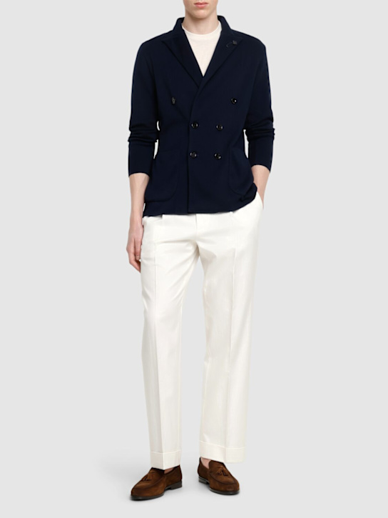 LuisaViaRoma LardiniBlazer Doppiopetto In Maglia Di Cotone