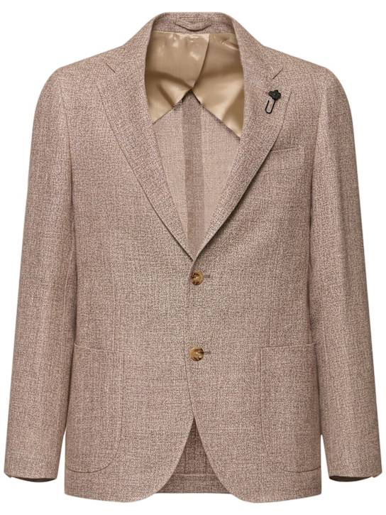 LuisaViaRoma LardiniBlazer monopetto in lana e lino