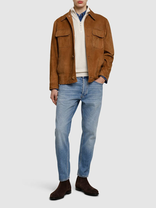 LuisaViaRoma LardiniJeans In Denim Di Cotone Stretch