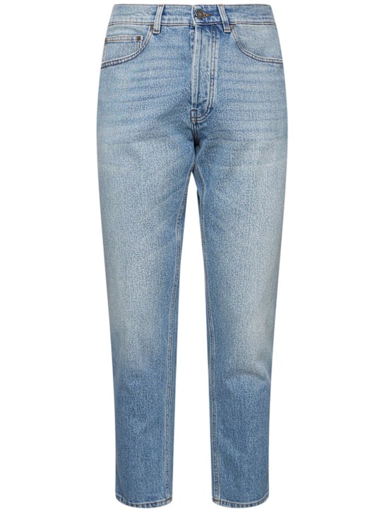 LuisaViaRoma LardiniJeans in denim di cotone stretch