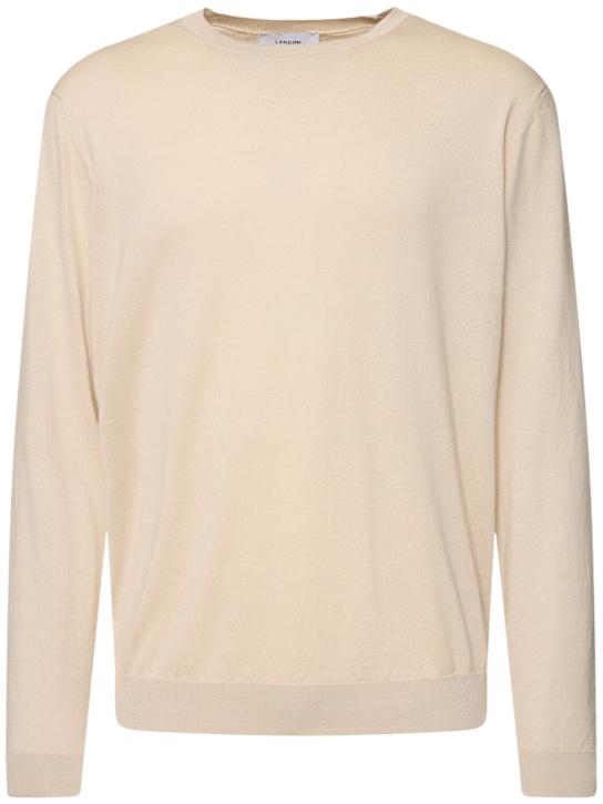 LuisaViaRoma LardiniMaglia girocollo in maglia di cotone
