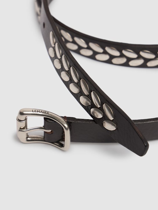 LuisaViaRoma LemaireCintura Almond Con Borchie 20mm