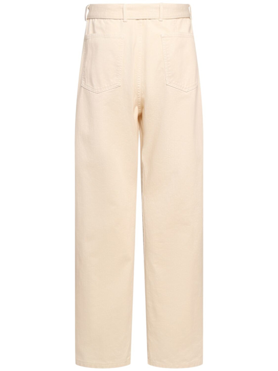 LuisaViaRoma LemairePantaloni In Cotone Con Cintura