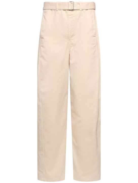 LuisaViaRoma LemairePantaloni in cotone con cintura