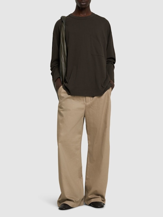 LuisaViaRoma LemaireT-shirt A Maniche Lunghe Oversize