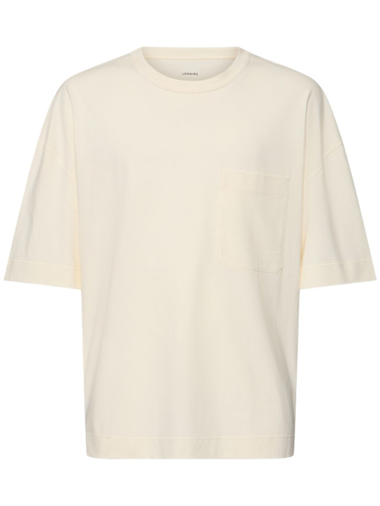 LuisaViaRoma LemaireT-shirt oversize in jersey di cotone