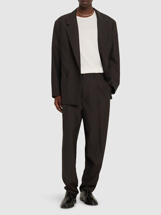 LuisaViaRoma LemaireT-shirt Relaxed Fit In Jersey Di Cotone